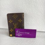 LV Porte Cartes Credit Pression M60937 Brown with Monogram Coated Canvas and Gold Hardware #OOUT-3 - Image 2