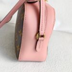 LV Saintonge M44442 Bag Brown/Pink with Monogram Coated Canvas/Leather and Gold Hardware #OOSO-2 - Image 8