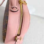 LV Saintonge M44442 Bag Brown/Pink with Monogram Coated Canvas/Leather and Gold Hardware #OOSO-2 - Image 9