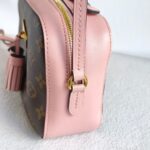 LV Saintonge M44442 Bag Brown/Pink with Monogram Coated Canvas/Leather and Gold Hardware #OOSO-2 - Image 10