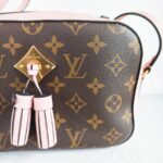LV Saintonge M44442 Bag Brown/Pink with Monogram Coated Canvas/Leather and Gold Hardware #OOSO-2 - Image 5
