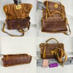 Miu Miu Bag Brown with Leather and Gold Hardware #GUESL-2 - Image 2