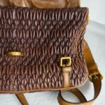 Miu Miu Bag Brown with Leather and Gold Hardware #GUESL-2 - Image 4