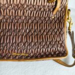 Miu Miu Bag Brown with Leather and Gold Hardware #GUESL-2 - Image 6