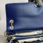 Bvlgari Serpenti Forever Flap Blue with Calf Leather and Gold Hardware #OORO-3 - Image 20