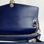Bvlgari Serpenti Forever Flap Blue with Calf Leather and Gold Hardware #OORO-3 - Image 21
