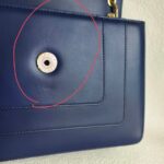 Bvlgari Serpenti Forever Flap Blue with Calf Leather and Gold Hardware #OORO-3 - Image 4