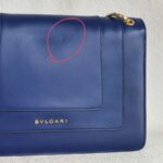 Bvlgari Serpenti Forever Flap Blue with Calf Leather and Gold Hardware #OORO-3 - Image 6