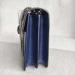 Bvlgari Serpenti Forever Flap Blue with Calf Leather and Gold Hardware #OORO-3 - Image 9