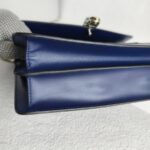 Bvlgari Serpenti Forever Flap Blue with Calf Leather and Gold Hardware #OORO-3 - Image 13