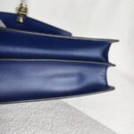 Bvlgari Serpenti Forever Flap Blue with Calf Leather and Gold Hardware #OORO-3 - Image 14