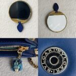 Bvlgari Serpenti Forever Flap Blue with Calf Leather and Gold Hardware #OORO-3 - Image 18