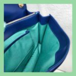 Bvlgari Serpenti Forever Flap Blue with Calf Leather and Gold Hardware #OORO-3 - Image 29