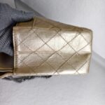 Chanel 2.55 Large Double Flap Light Gold with Aged Calfskin and Ruthenium Hardware #ORUY-4 - Image 8