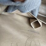 Chanel 2.55 Large Double Flap Light Gold with Aged Calfskin and Ruthenium Hardware #ORUY-4 - Image 31