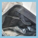 Chanel Coco Handle Medium Black/Maroon with Grained Calfskin/Lizard Skin Handle and Rustic Gold Hardware #OREE-1 - Image 34