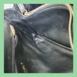 Chanel Coco Handle Medium Black/Maroon with Grained Calfskin/Lizard Skin Handle and Rustic Gold Hardware #OREE-1 - Image 31