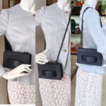 Dior J'Adior Ultra Black Bag with Calf Leather and Black Hardware #OORO-2 - Image 31