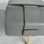 Dior Montaigne Bag Grey with Box Calf Leather and Gold Hardware #OORO-1 - Image 10