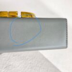 Dior Montaigne Bag Grey with Box Calf Leather and Gold Hardware #OORO-1 - Image 13