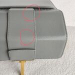 Dior Montaigne Bag Grey with Box Calf Leather and Gold Hardware #OORO-1 - Image 11