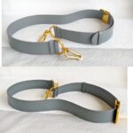 Dior Montaigne Bag Grey with Box Calf Leather and Gold Hardware #OORO-1 - Image 18