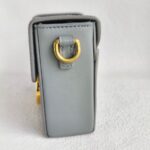 Dior Montaigne Bag Grey with Box Calf Leather and Gold Hardware #OORO-1 - Image 9