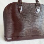 LV Alma PM M40453 Bag Prune with Electric Epi Leather and Gold Hardware #OORO-4 - Image 5