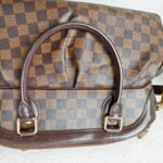 LV Trevi Bag Brown Damier Ebene Coated Canvas/Leather and Gold Hardware #ORUY-1 - Image 12
