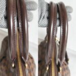 LV Trevi Bag Brown Damier Ebene Coated Canvas/Leather and Gold Hardware #ORUY-1 - Image 22