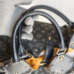 LV XL Bag Dark Grey/Black with Monogram Denim/Leather and Gold Hardware #ORLE-2 - Image 19