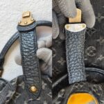 LV XL Bag Dark Grey/Black with Monogram Denim/Leather and Gold Hardware #ORLE-2 - Image 22