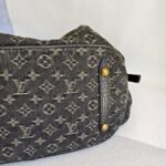 LV XL Bag Dark Grey/Black with Monogram Denim/Leather and Gold Hardware #ORLE-2 - Image 11