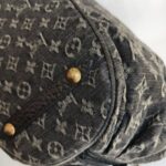 LV XL Bag Dark Grey/Black with Monogram Denim/Leather and Gold Hardware #ORLE-2 - Image 12