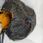 LV XL Bag Dark Grey/Black with Monogram Denim/Leather and Gold Hardware #ORLE-2 - Image 7
