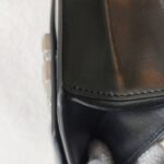 Off White Mini Jitney Crossbody/Waist Pouch/Clutch Black with Box Leather and Silver Hardware #ORUC-2 - Image 11