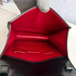 Off White Mini Jitney Crossbody/Waist Pouch/Clutch Black with Box Leather and Silver Hardware #ORUC-2 - Image 23