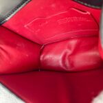 Off White Mini Jitney Crossbody/Waist Pouch/Clutch Black with Box Leather and Silver Hardware #ORUC-2 - Image 20