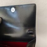 Off White Mini Jitney Crossbody/Waist Pouch/Clutch Black with Box Leather and Silver Hardware #ORUC-2 - Image 18