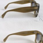 Celine Sunglasses Brownish Grey Acetate Frame with Silver Hardware #OOUE-82 - Image 3