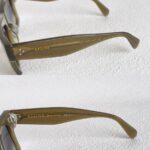 Celine Sunglasses Brownish Grey Acetate Frame with Silver Hardware #OOUE-82 - Image 4