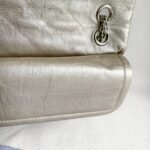 Chanel 2.55 Large Double Flap Light Gold with Aged Calfskin and Ruthenium Hardware #ORKS-12 - Image 26