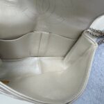 Chanel 2.55 Large Double Flap Light Gold with Aged Calfskin and Ruthenium Hardware #ORKS-12 - Image 32