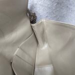 Chanel 2.55 Large Double Flap Light Gold with Aged Calfskin and Ruthenium Hardware #ORKS-12 - Image 36