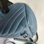 Chanel Backpack Blue with Lambskin and Silver Hardware #ORKS-11 - Image 24