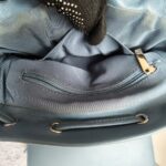 Chanel Backpack Blue with Lambskin and Silver Hardware #ORKS-11 - Image 34