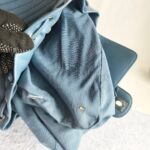 Chanel Backpack Blue with Lambskin and Silver Hardware #ORKS-11 - Image 31