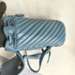 Chanel Backpack Blue with Lambskin and Silver Hardware #ORKS-11 - Image 6