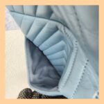 Chanel Backpack Blue with Lambskin and Silver Hardware #ORKS-11 - Image 18