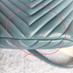 Chanel Backpack Blue with Lambskin and Silver Hardware #ORKS-11 - Image 9